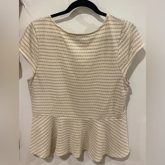Anthropologie Postmark Peplum Shirt - Picture 4 of 9